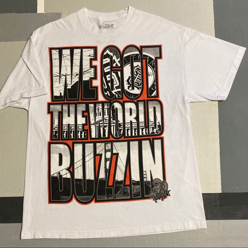 Men’s White Graphic Tee